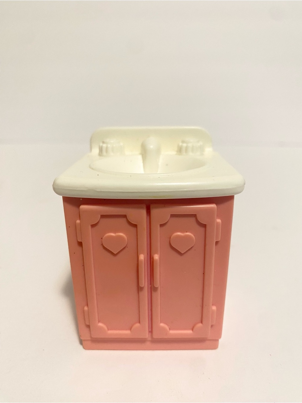 Fisher Price Loving Family Dollhouse Furniture Bathroom Vanity Toy 1993 Vintage